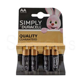 Duracell AA Batteries (4pack) - Shaalis.com