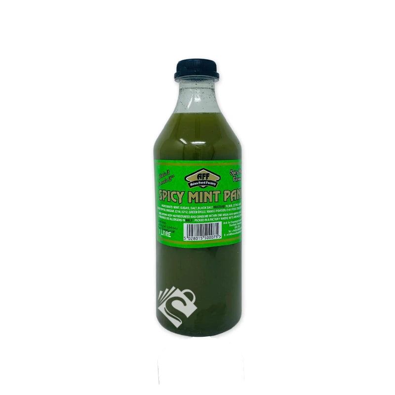 AFF Spicy Mint Panipuri Pani 1 litre^ - Shaalis.com
