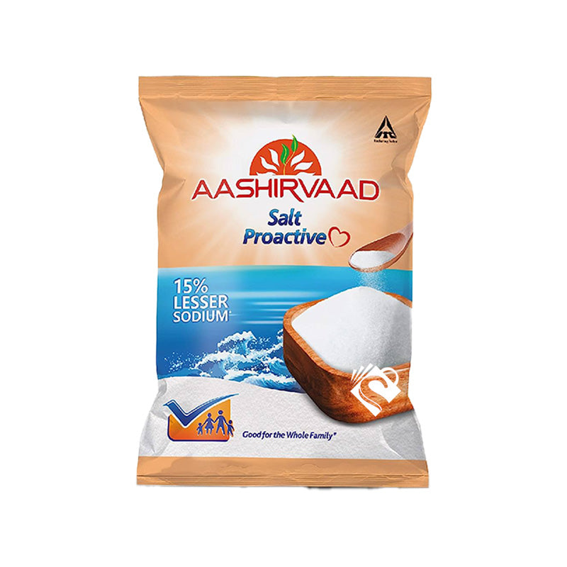 Aashirvaad Low Sodium Salt 1kg^