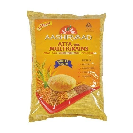 Aashirvaad Multigrains Atta 10kg - Shaalis.com