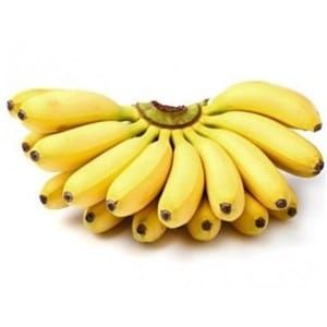 Fresh Poovan Banana / Apple Banana (6 pack) - Shaalis.com