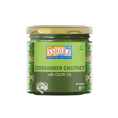 Ashoka Coriander Chutney with Olive Oil 250g^ - Shaalis.com