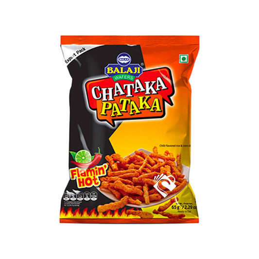 Balaji Chips Chataka Pataka Flamin Hot 65g^