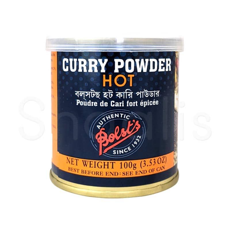 Bolst's Curry Powder Hot 100g - Shaalis.com
