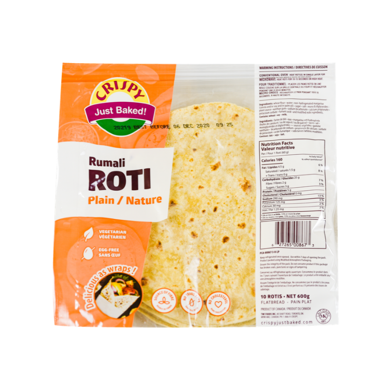 Crispy Plain Rumali Roti 600g