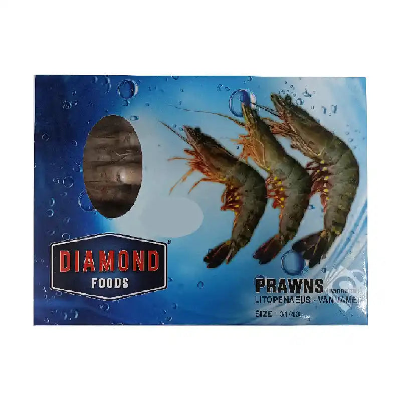 Diamond Prawns Box 31/40 (600g N) 2 For 12.99^