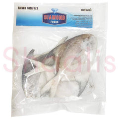Diamond Foods Silver Pomfret 1kg^ - Shaalis.com