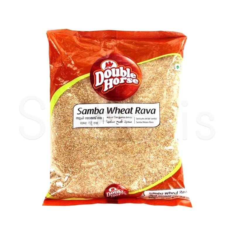 Double Horse Samba Wheat Rava  1kg - Shaalis.com