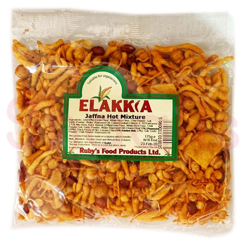 Elakkia Jaffna Hot Mixture 175g^ - Shaalis.com