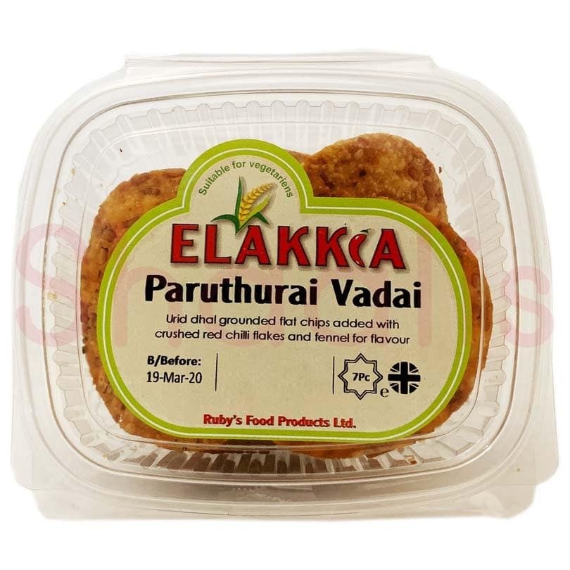 Elakkia Paruthurai Vadai 7 Pieces^ - Shaalis.com