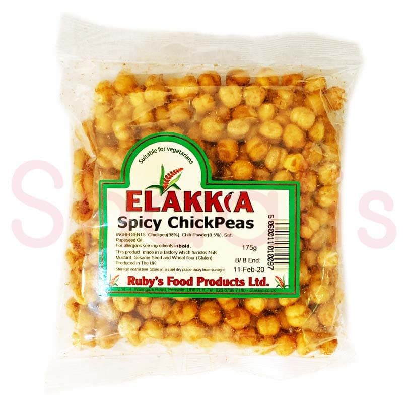 Elakkia Spicy Chickpeas 175g^ - Shaalis.com