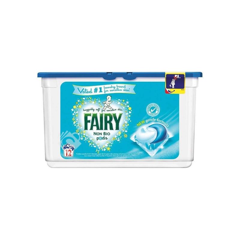 Fairy Non Bio (12 pods) Laundry Detergent^ - Shaalis.com