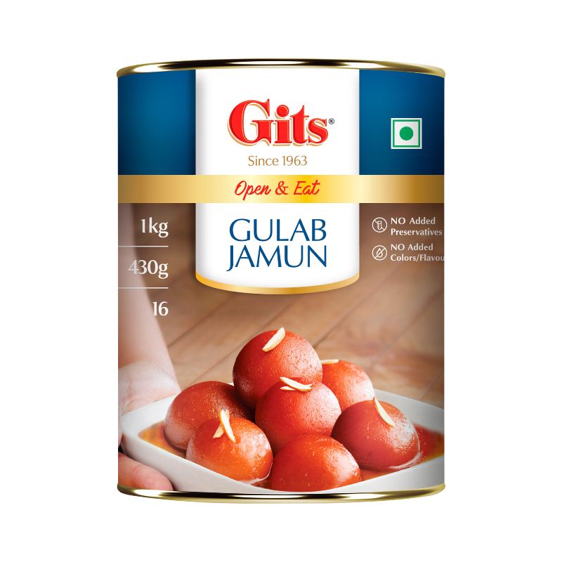 Gits Gulab Jamun in Tin 1Kg