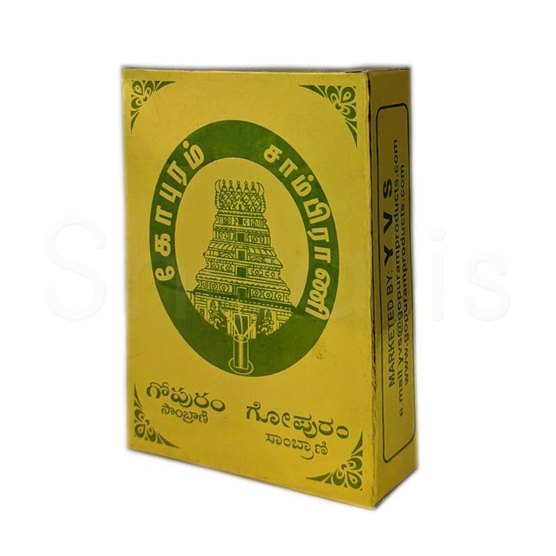 Gopuram Sambrani 50g^ - Shaalis.com