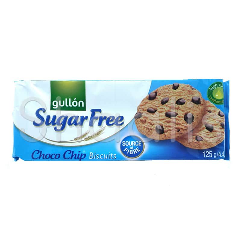 Gullon Sugar Free Choco Chip Biscuits 125g - Shaalis.com