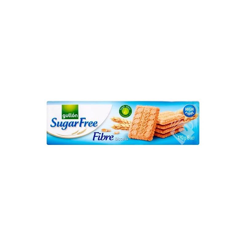Gullon Sugar Free Fibre Biscuits 170g^ - Shaalis.com
