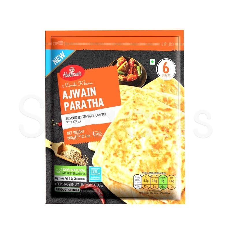 Haldirams Ajwain Paratha 360g^ - Shaalis.com