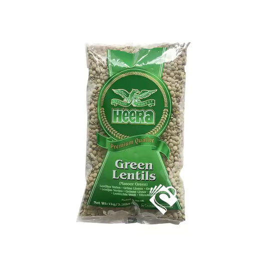 Heera Green Lentils 1kg^