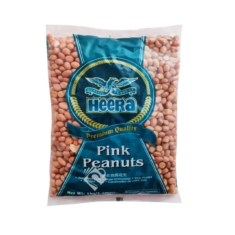Heera Peanuts Pink Skin 1kg^ - Shaalis.com