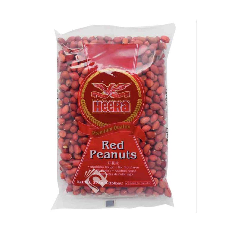 Heera Peanuts Red Skin 375g^ - Shaalis.com