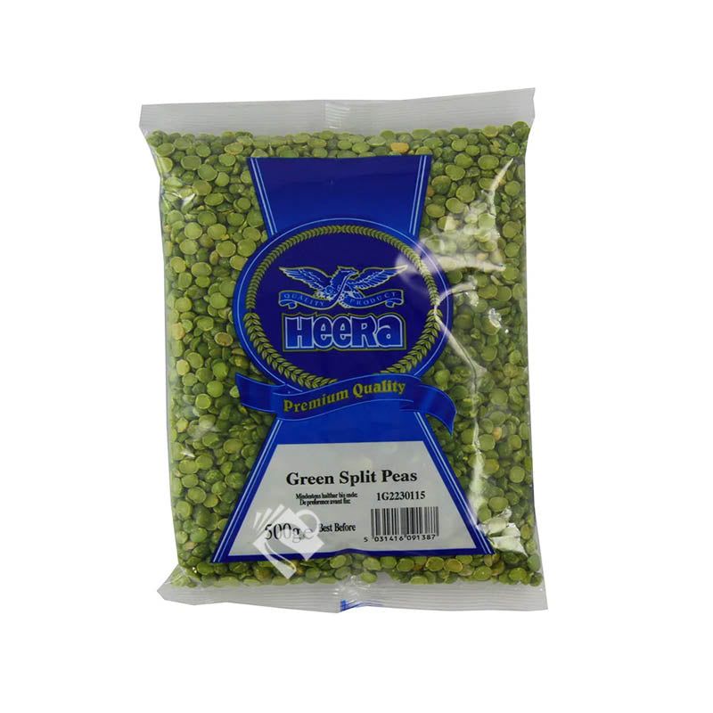 Heera Whole Green Peas 500g^ - Shaalis.com