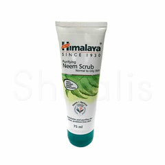 Himalaya Purifying Neem Scrub Normal to Oily Skin 75ml - Shaalis.com