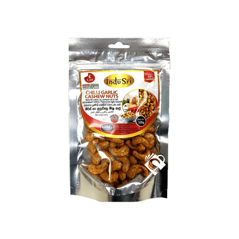 Indu Sri Hot & Spicy Cashew Nuts 100g^