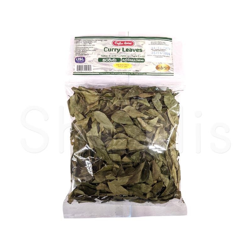 Indu Sri Ceylon Special Curry Leaves 25g^ - Shaalis.com