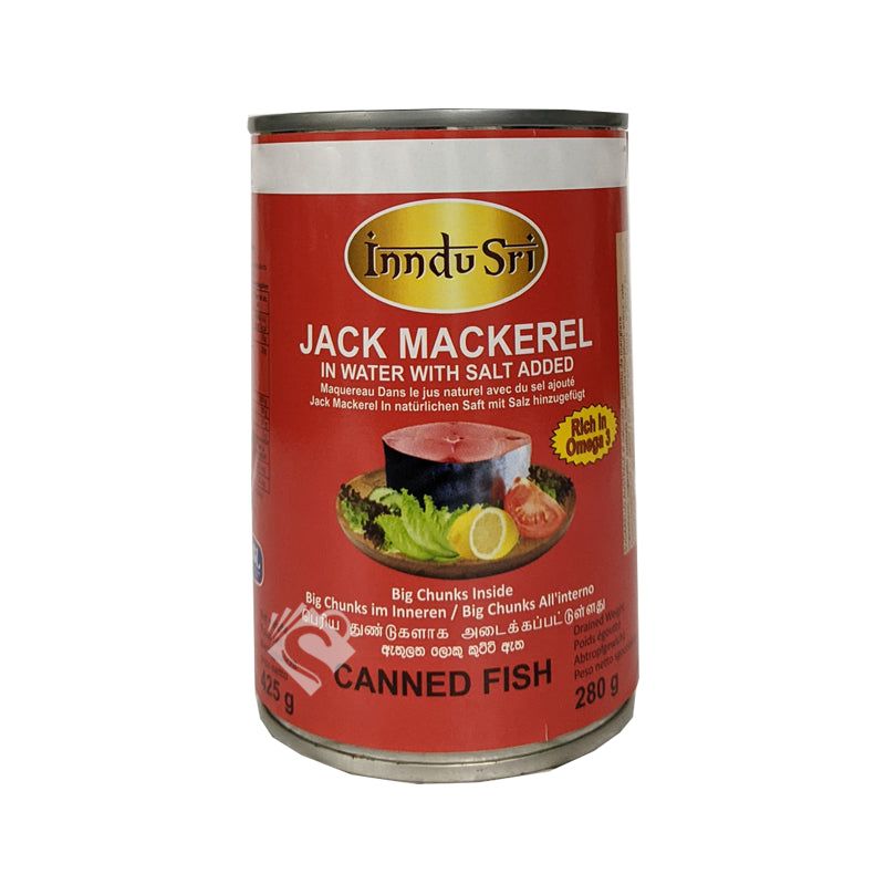 Inndu Sri Jack Mackerel In Tomato Sauce 425g - Shaalis.com
