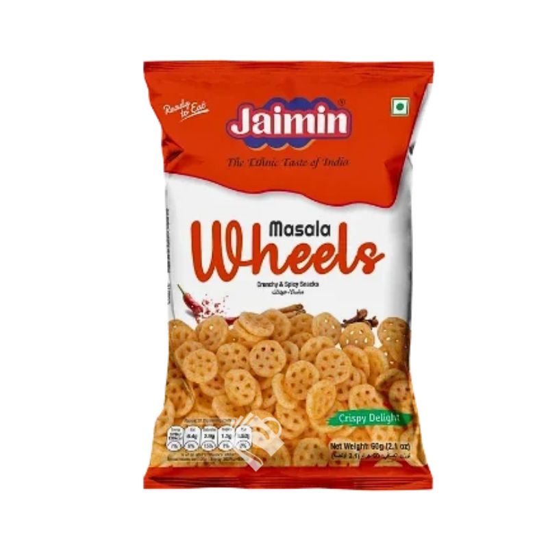 Jaimin Fryums Masala Wheels 60g