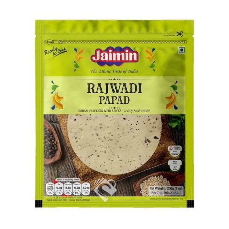 Jaimin Rajwadi Papad 200g