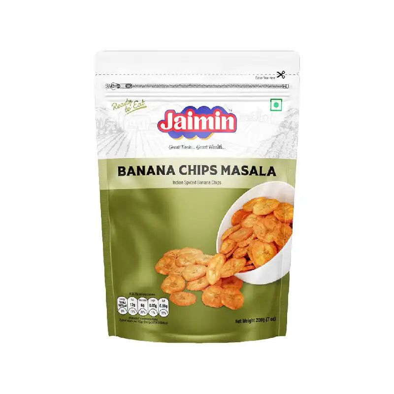 Jaimin Banana Chips - Masala 200g^ - Shaalis.com