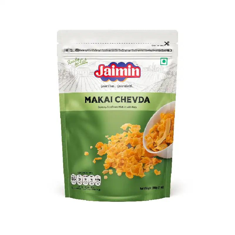 Jaimin Makai Chevda 200g^ - Shaalis.com