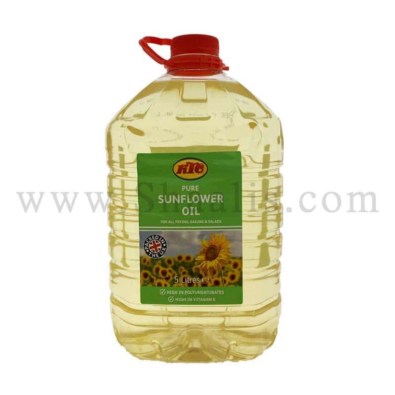 KTC Sunflower oil 5 litre - Shaalis.com