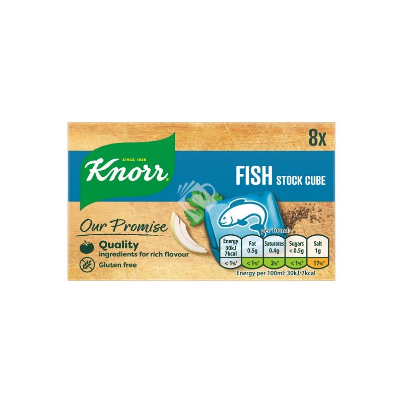Knorr Fish stock cubes 100ml^ - Shaalis.com