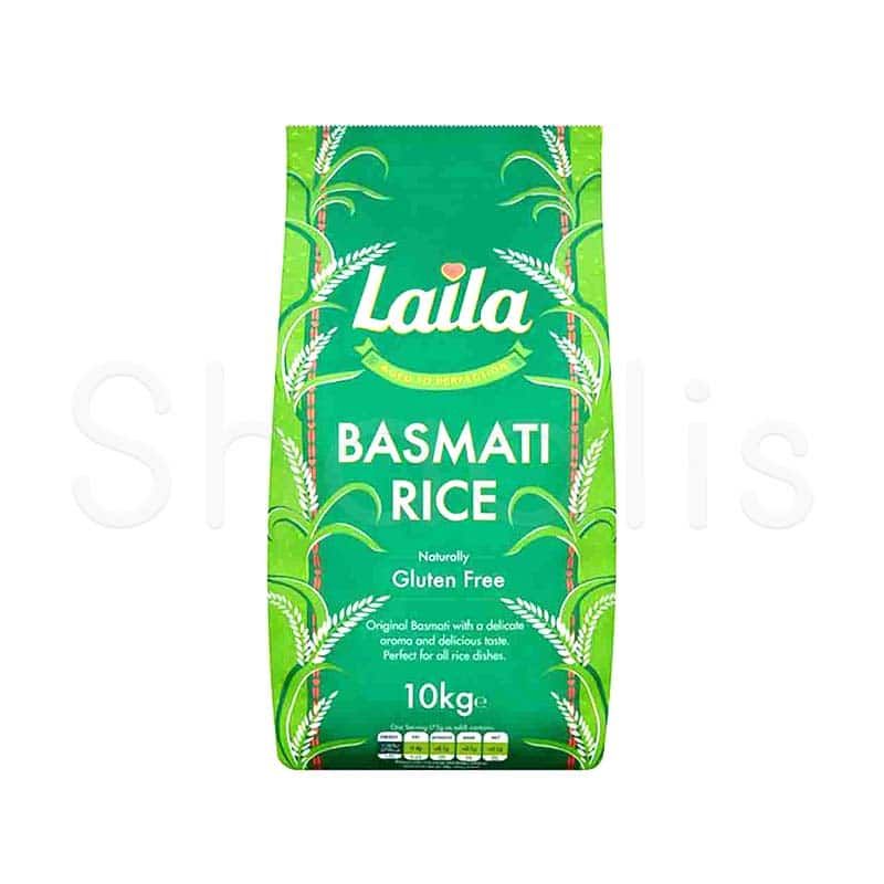 Laila Basmati Rice 10kg^ - Shaalis.com