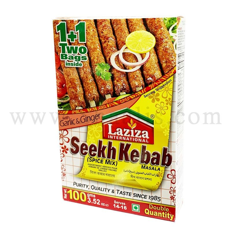 Laziza Seekh Kebeb Masala 100g - Shaalis.com