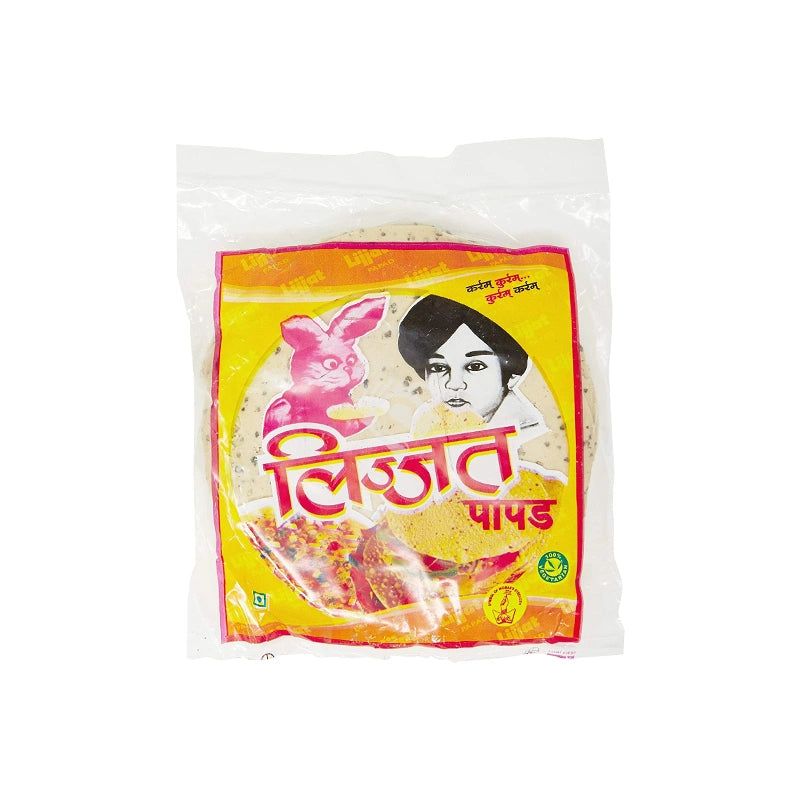 Lijjat Punjabi Masala Papad 200g^ - Shaalis.com