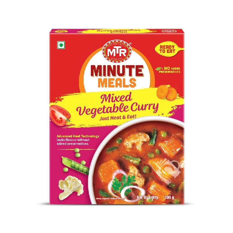 MTR Mixed Vegetable Curry 300g^ - Shaalis.com