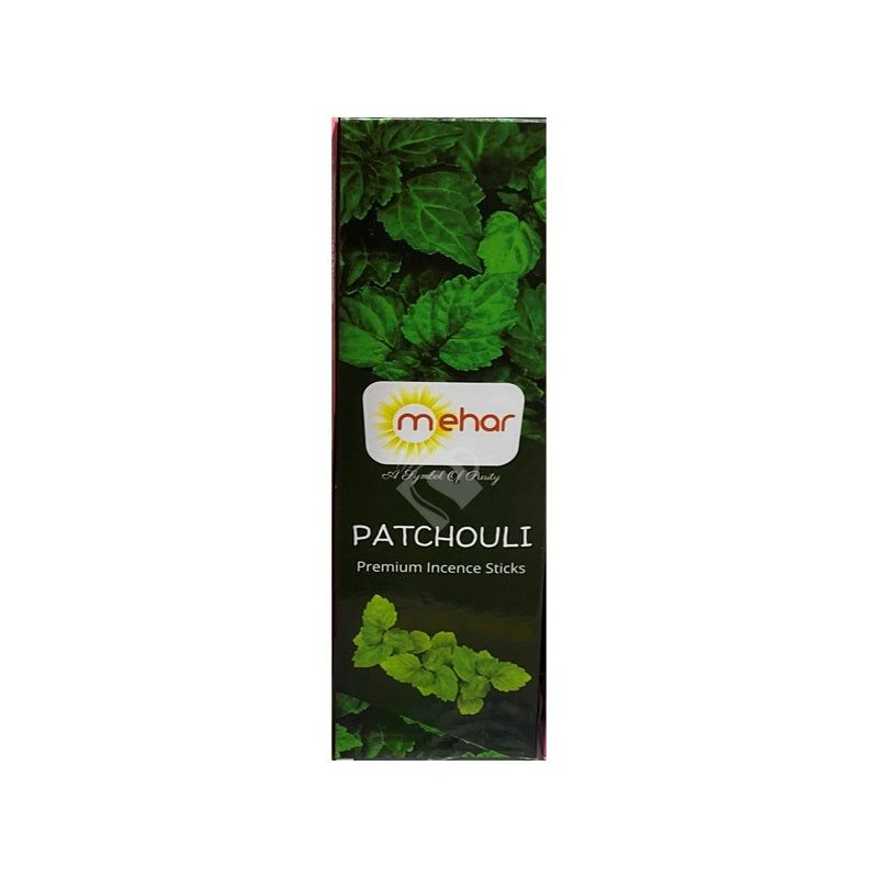 Mehar Patchouli Premium Incense Sticks^ - Shaalis.com