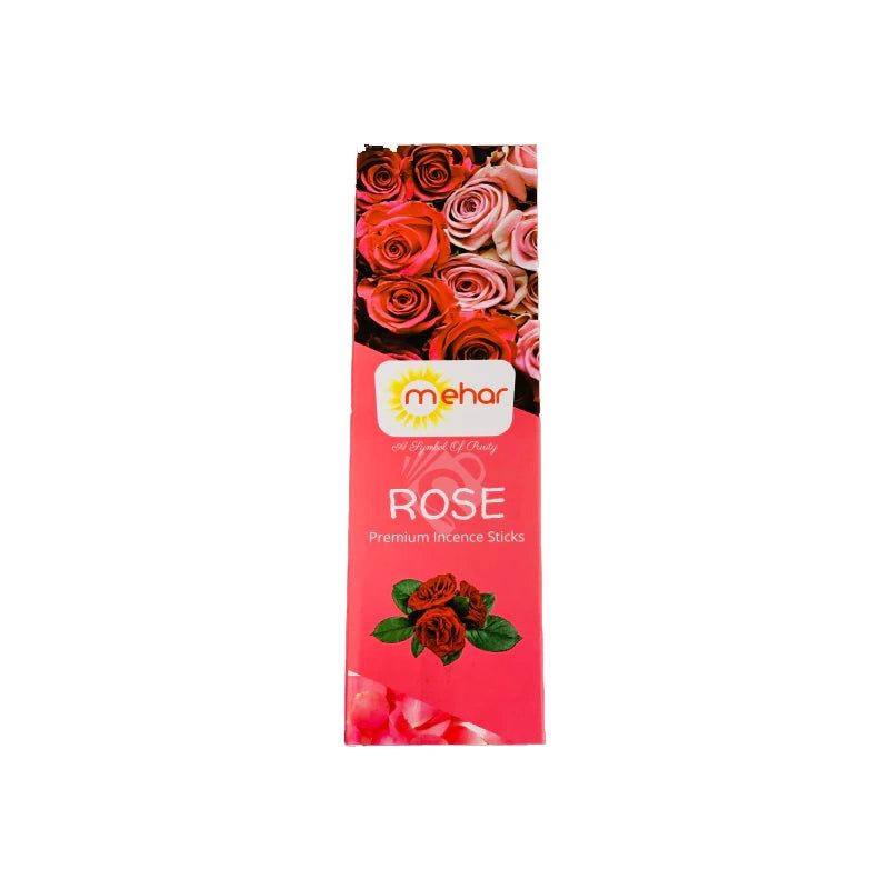 Mehar Rose Premium Incense Sticks^ - Shaalis.com
