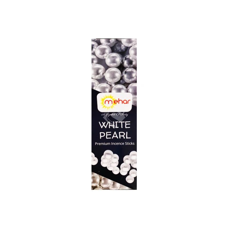 Mehar White Pearl Premium Incense Sticks^ - Shaalis.com