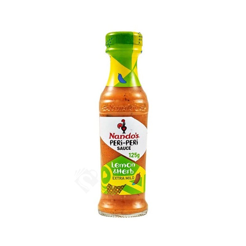 Nando'S Peri-Peri Sauce-Extra Mild Lemon & Herbs 125g^ - Shaalis.com