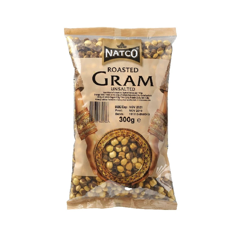 Natco Gram Roasted Unsalted 300g^