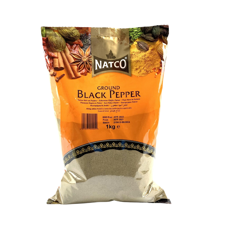 Natco Ground Black Pepper 1Kg