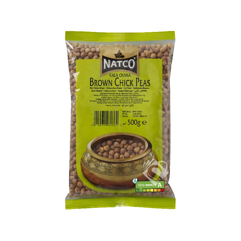 Natco Kala Chana Brown Chick Peas 1kg^