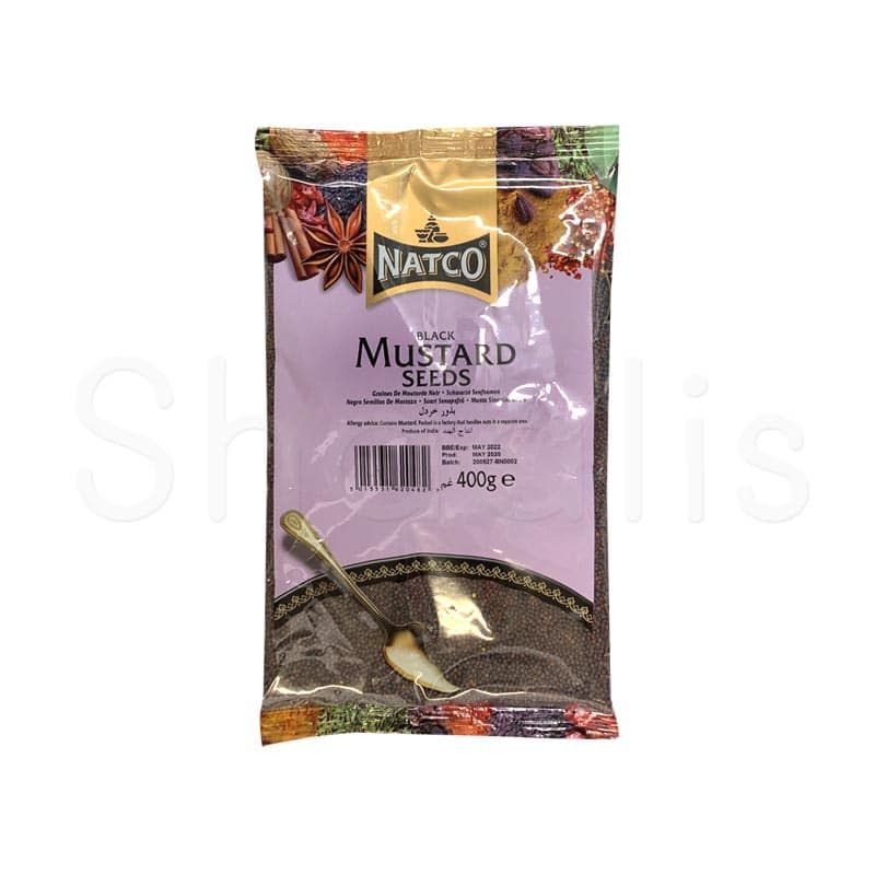 Natco Black Mustard Seeds 400g^ - Shaalis.com