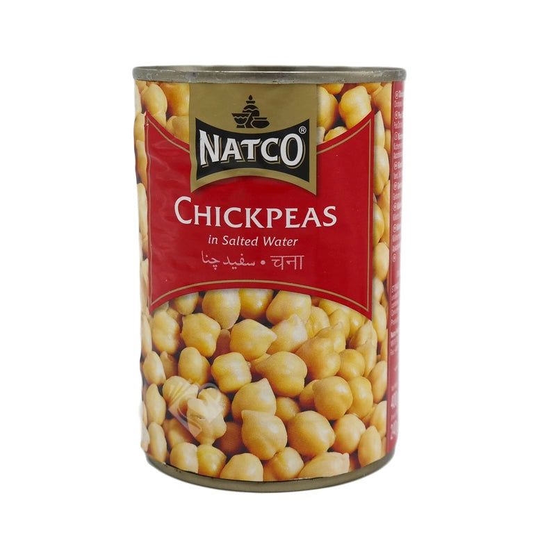 Natco Chick peas in salted water  400g^ - Shaalis.com