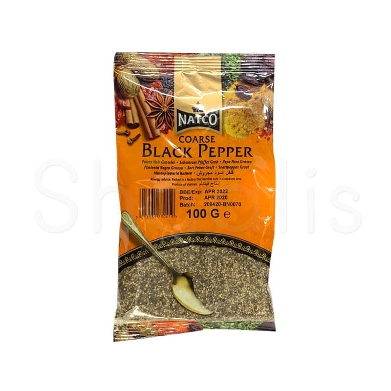 Natco Coarse Black Pepper 100g^ - Shaalis.com