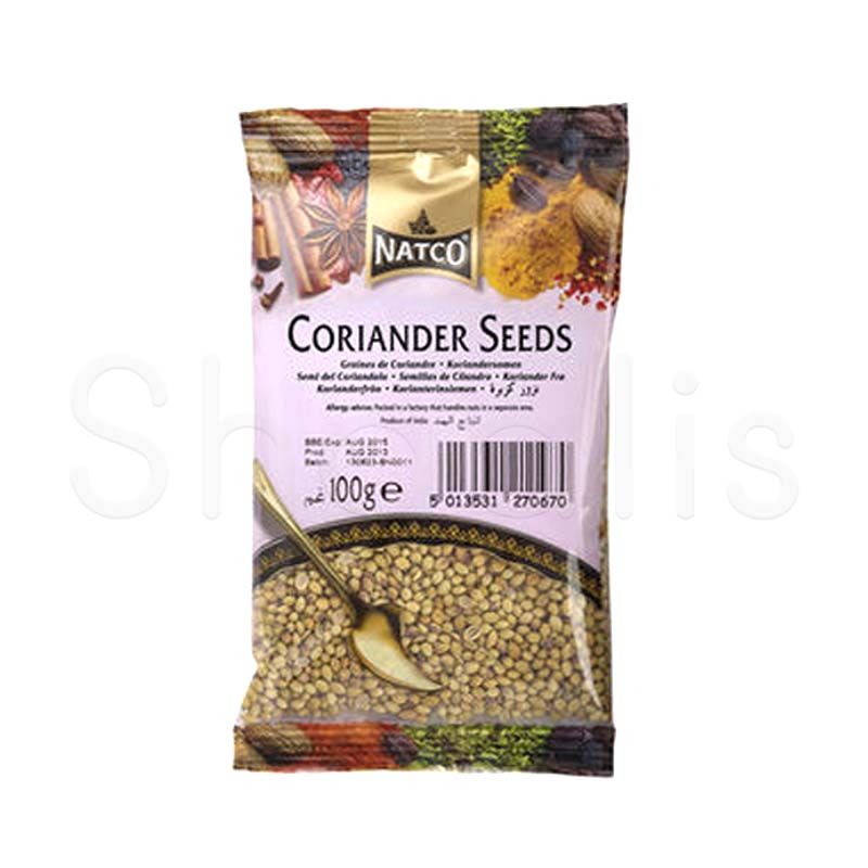 Natco Coriander Seeds 100g^ - Shaalis.com